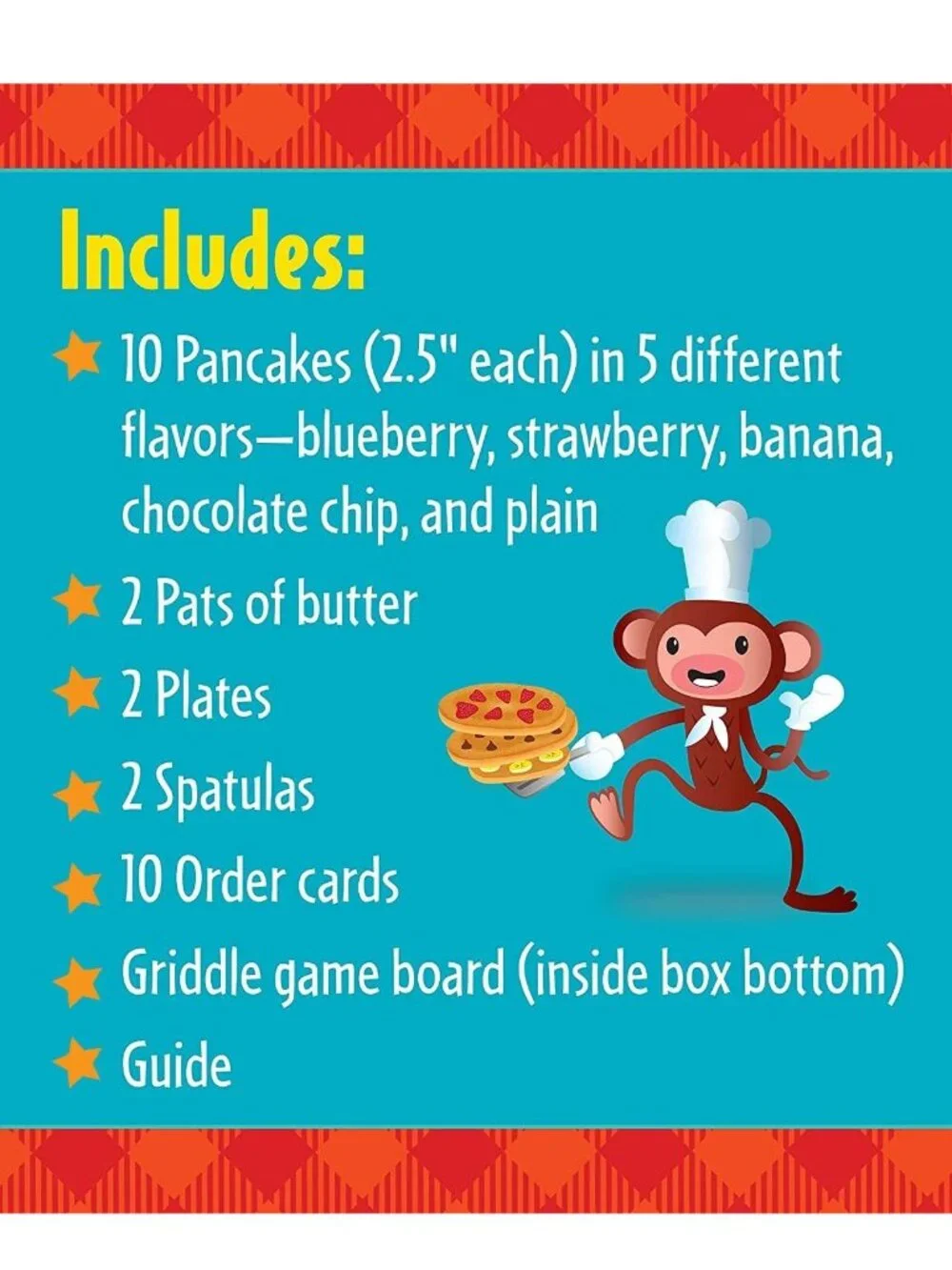 Pancake Pile Up Relay Race by Educational Insights Preschool Game, 4+